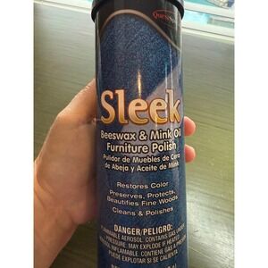 New Quest Specialty Sleek Beeswax & Mink Oil Furniture Polish 17‎ oz
